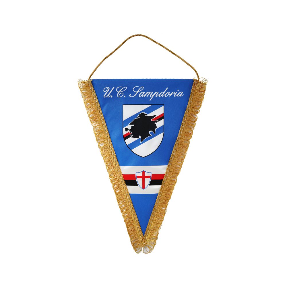 GAGLIARDETTO TRIANGOLARE (20X28 CM) SAMPDORIA