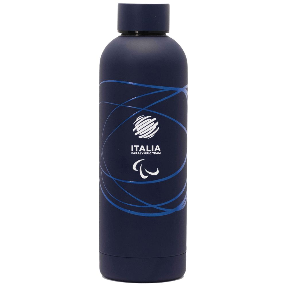 BORRACCIA TERMICA BLU IN ACCIAIO 500 ML PARALYMPIC+ITALIA PARALYMPIC TEA
