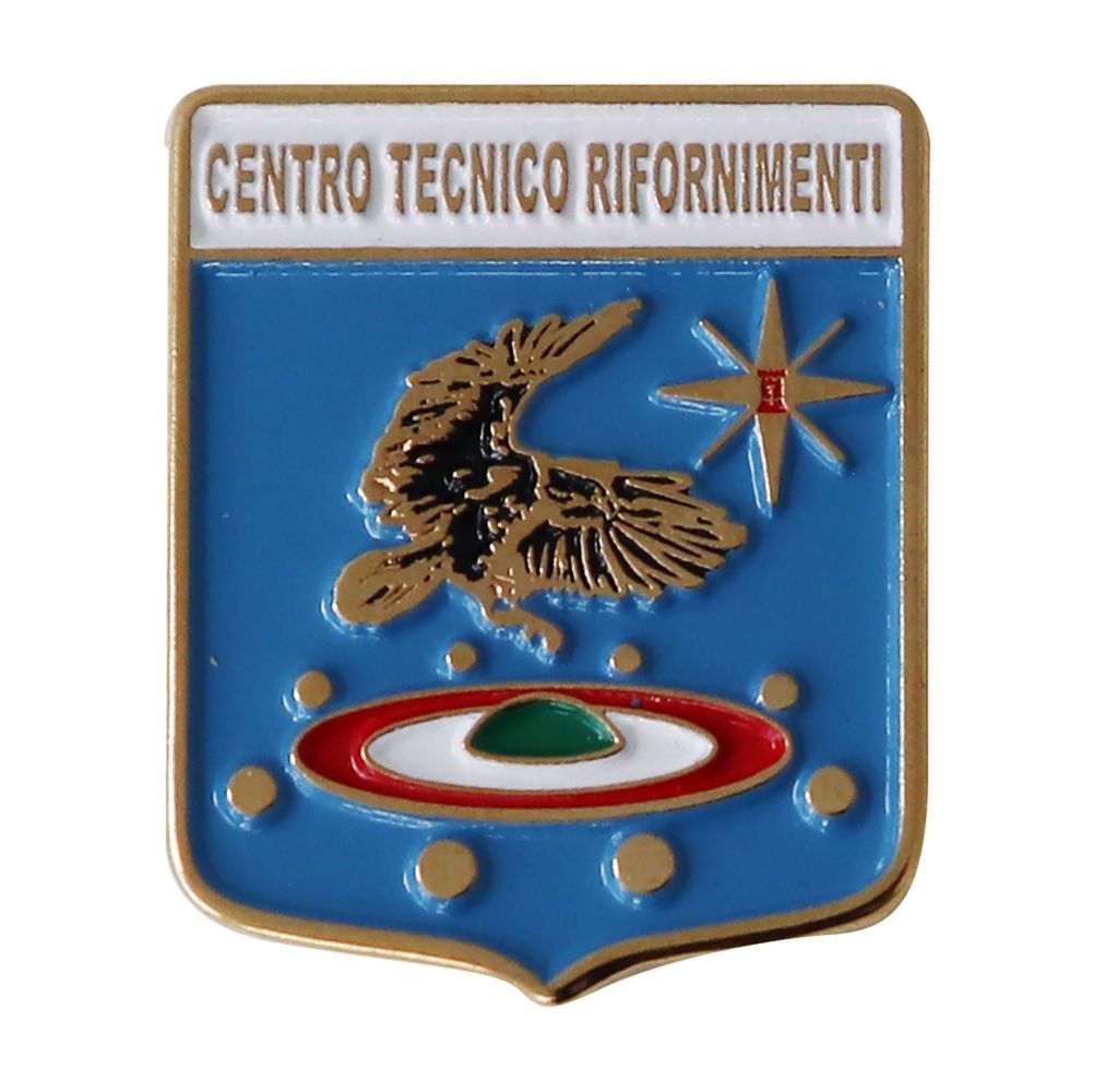 DISTINTIVO DA CAMICIA 25X32MM IN METALLO CENTRO TECNICO RIFORNIMENTI