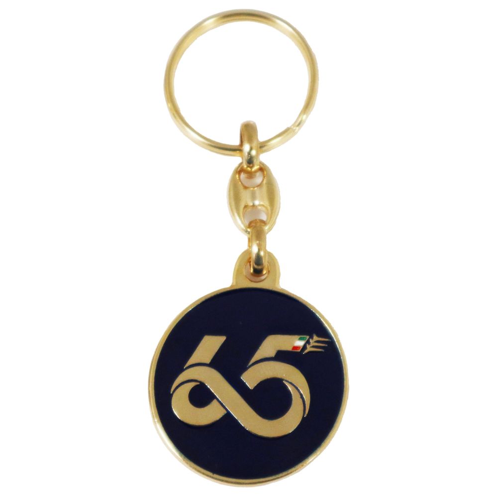 Portachiavi dorato 65° Anniversario Frecce Tricolori
