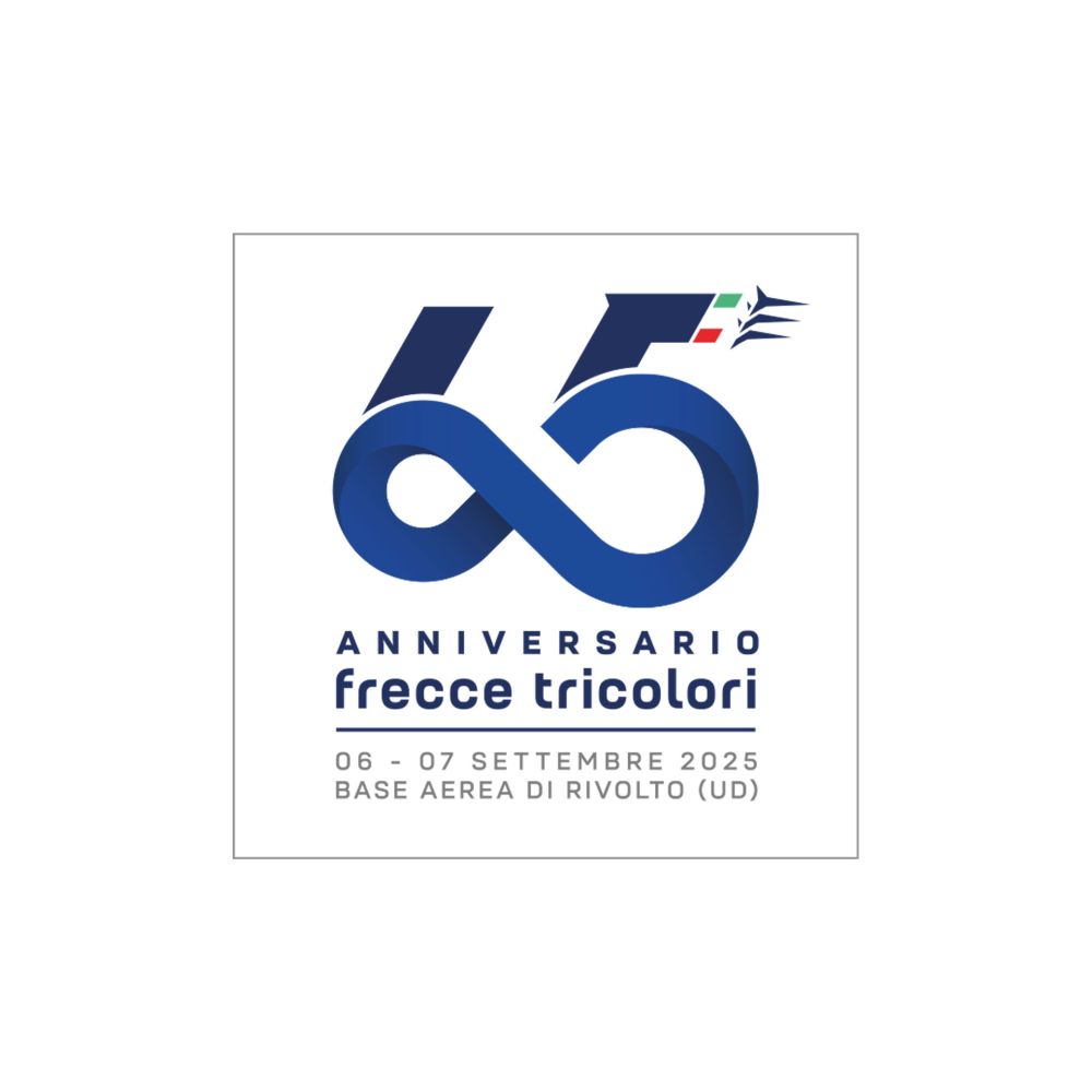 Magnete quadrato 65° Anniversario Frecce Tricolori