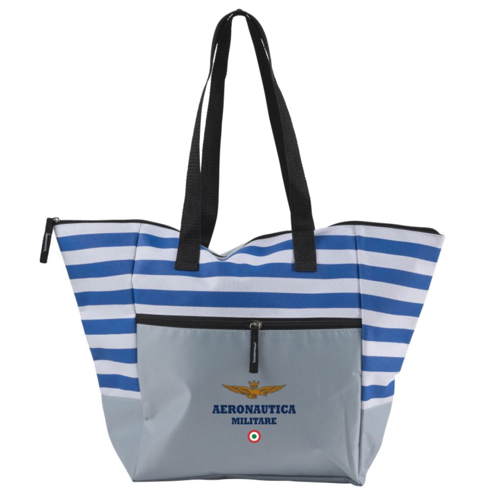 BORSA DA MARE A RIGHE 31X12,7X36 CM