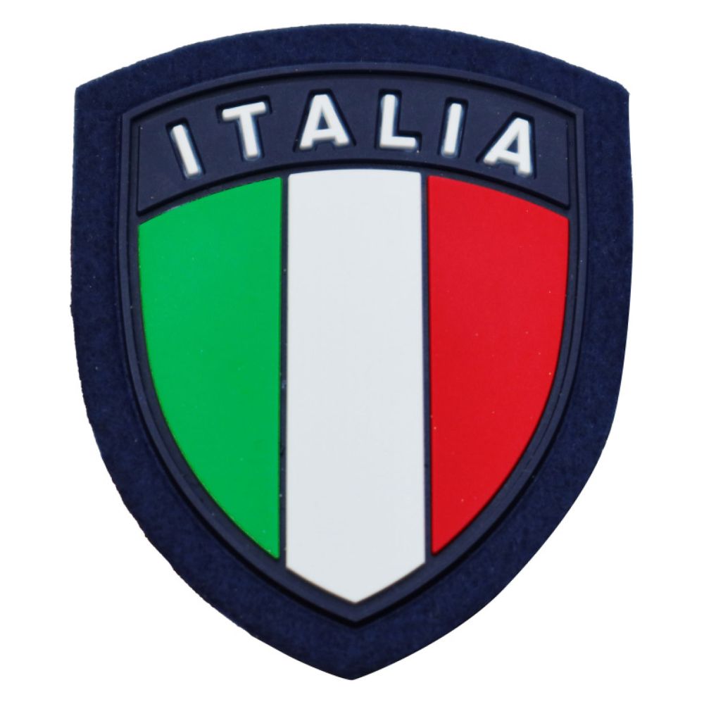 PATCH ITALIA GOMMATA CON VELCRO
