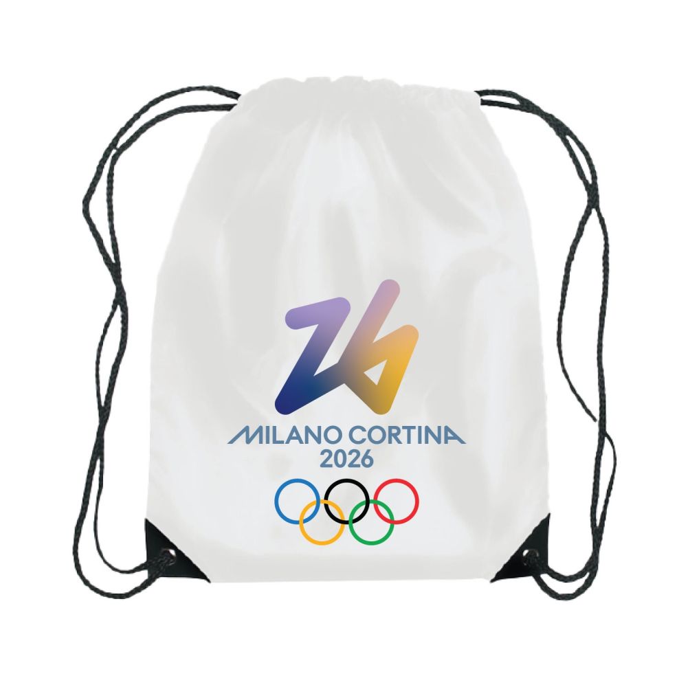MILANO CORTINA 26 OLYMPIC LOGO DRAWSTRING BP1 457MM X 355MM