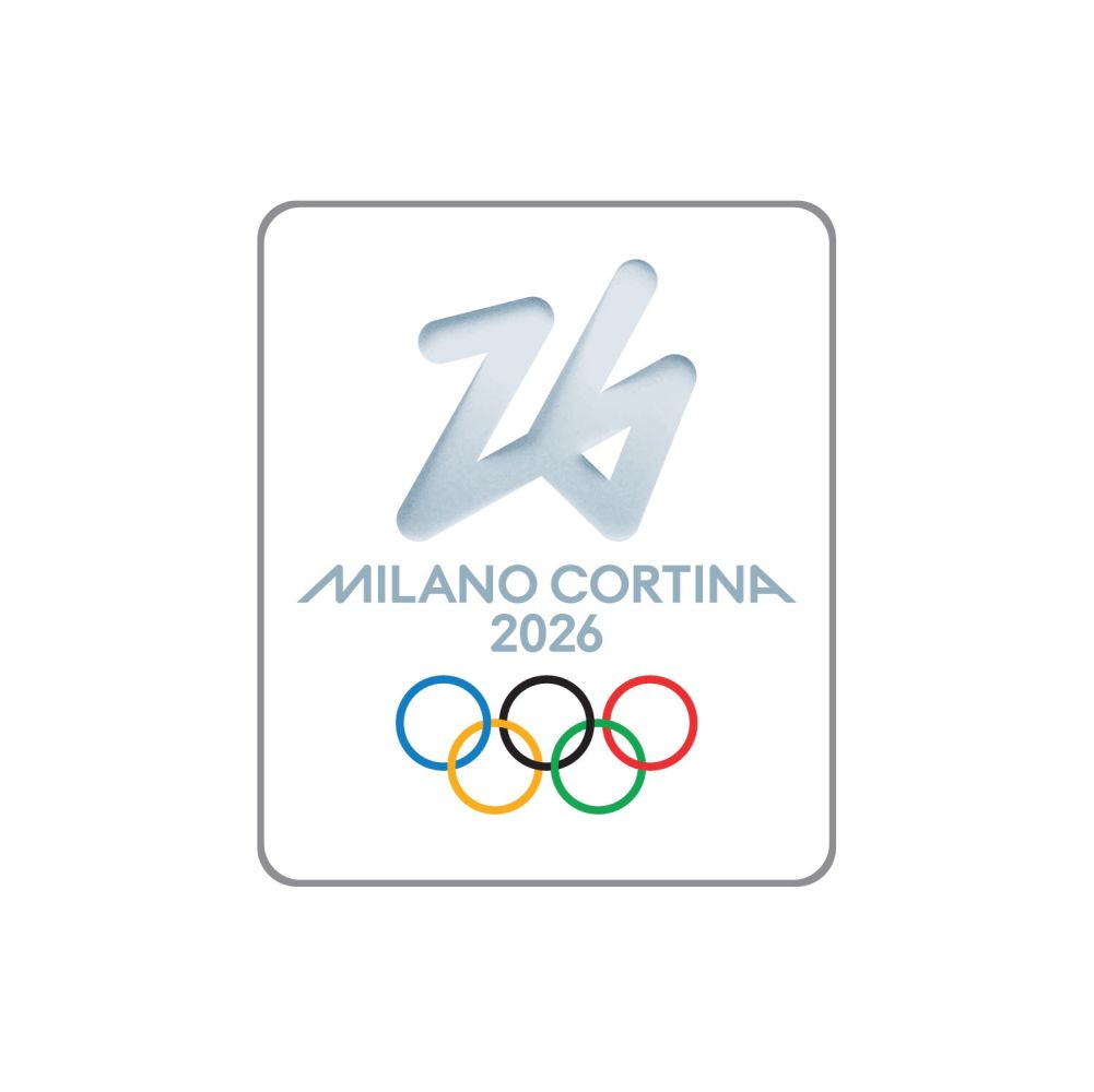 MILANO CORTINA 26 OLYMPIC LOGO LAPEL PIN 26.77MM X 31.75MM