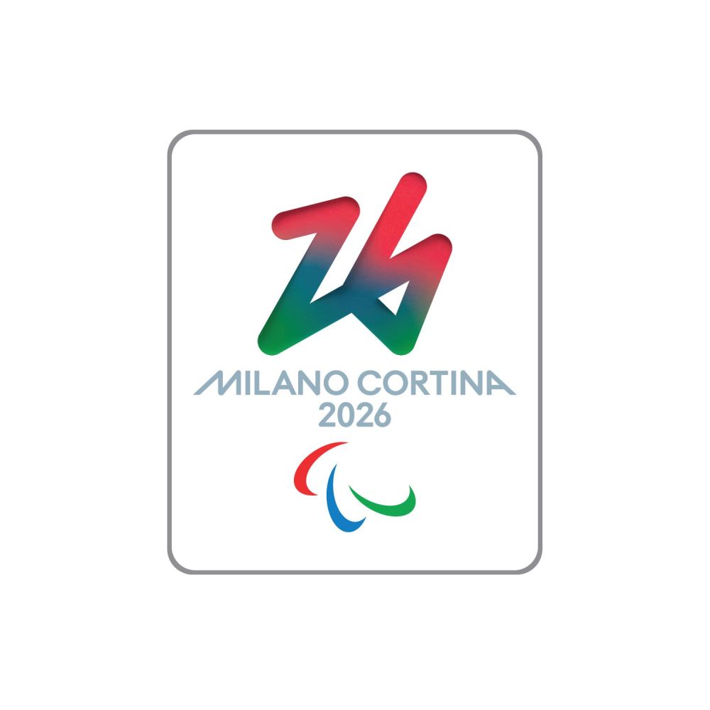 MILANO CORTINA 26 PARALYMPIC LOGO LAPEL PIN 26.77MM X 31.75MM