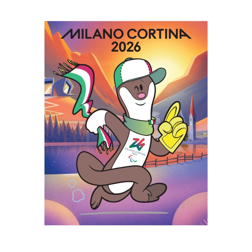 MILANO CORTINA 26 MILO MAGNET 36MM X 45MM