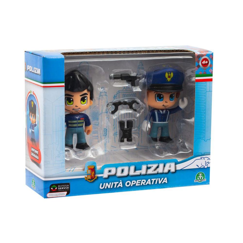 SET 2 PERSONAGGI POLIZIA