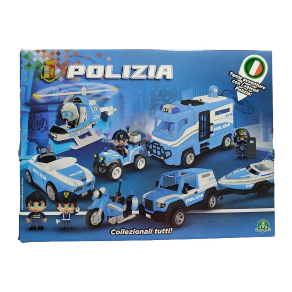 BLINDATO CON PERSONAGGIO POLIZIA