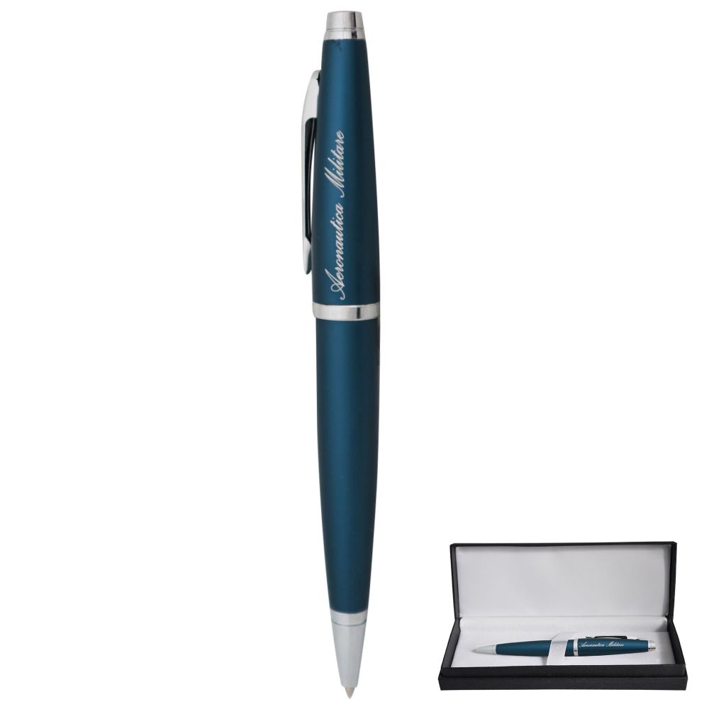 PENNA IN METALLO CON ASTUCCIO