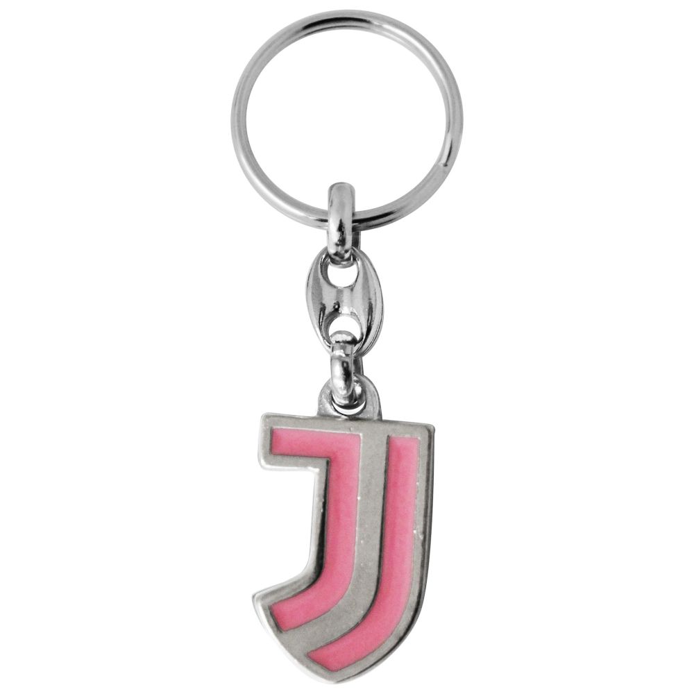 PORTACHIAVI IN METALLO COLORATO A MANO FONDO ROSA