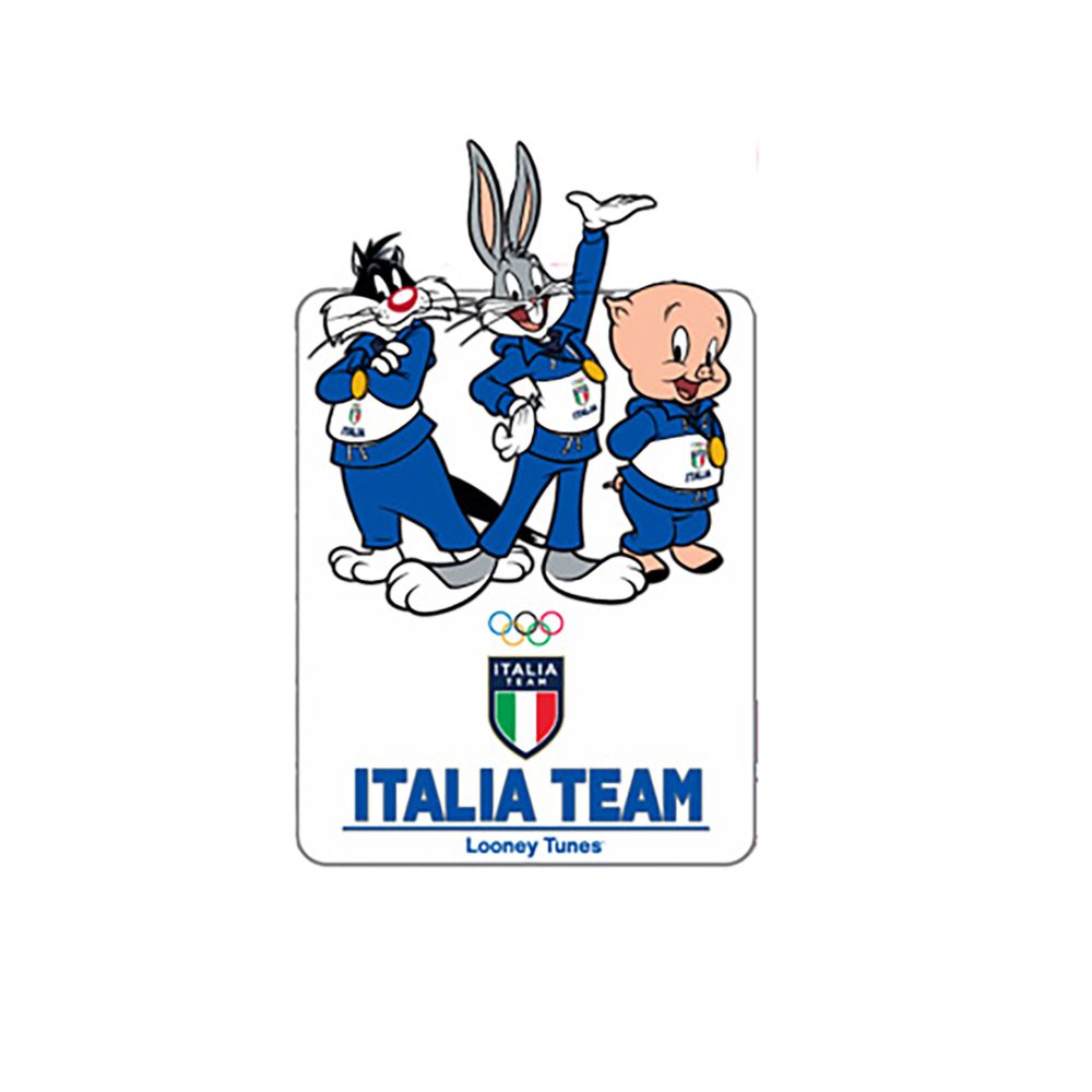 LT MC26 ITALIA TEAM BUGS PORKY SYLVESTER LAPEL PIN