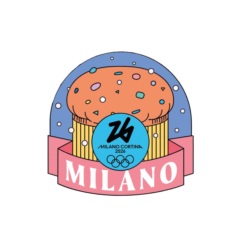 MC26 MILANO PANETONE OLYMPIC PIN
