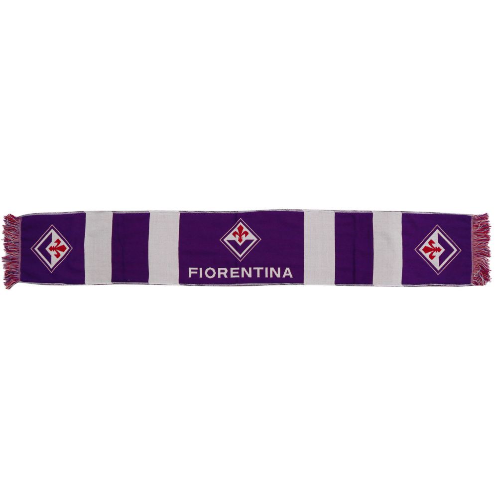 SCIARPA JACQUARD FIORENTINA A RIGHE