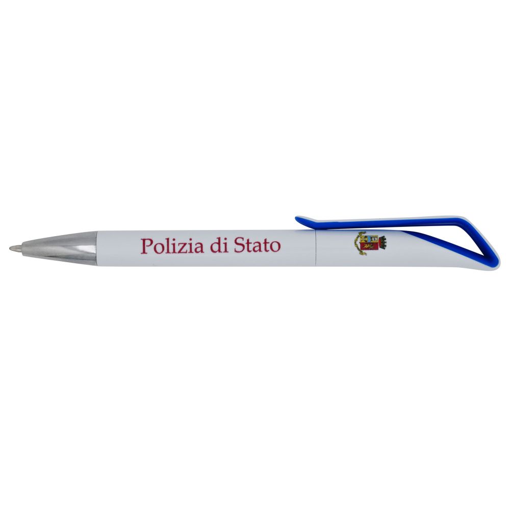 PENNA ECONOMICA IN PLASTICA POLIZIA DI STATO