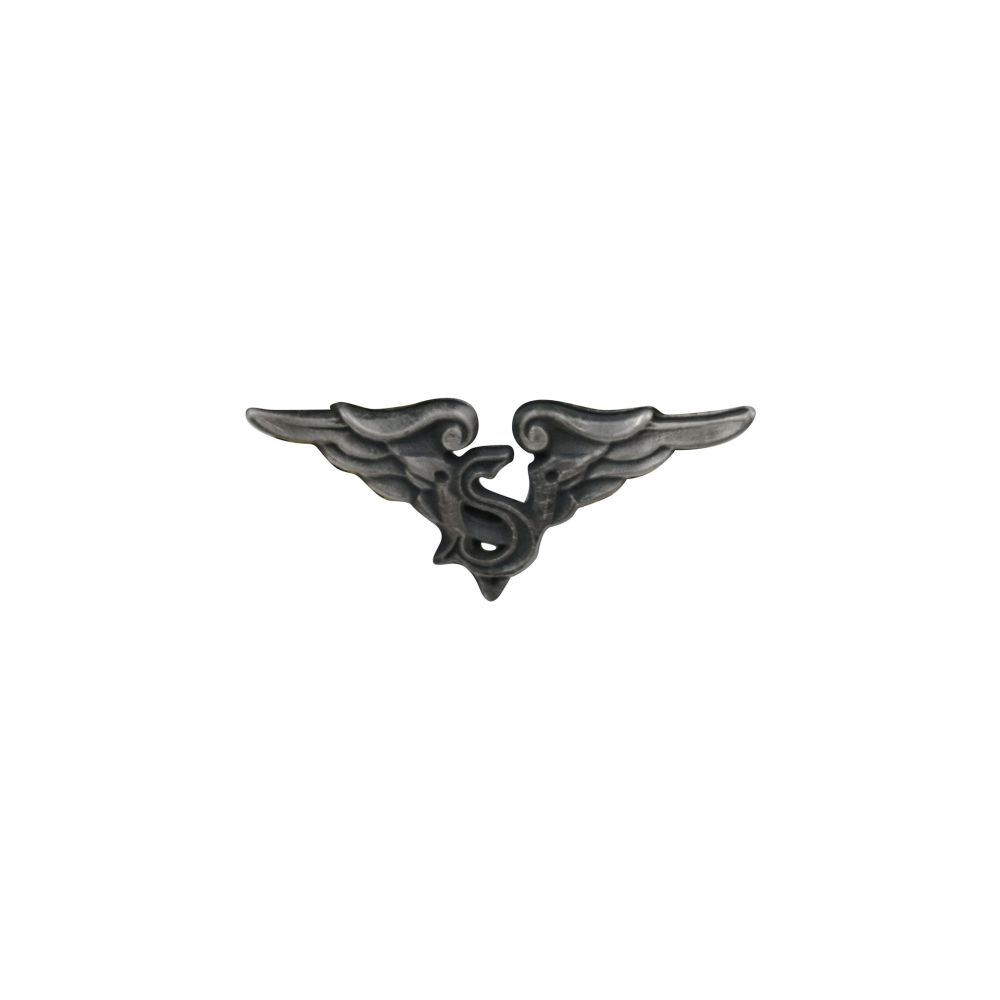 DISTINTIVO METALLO ARGENTATO ANTICHIZZATO ISPETTORATO SICUREZZA VOLO 