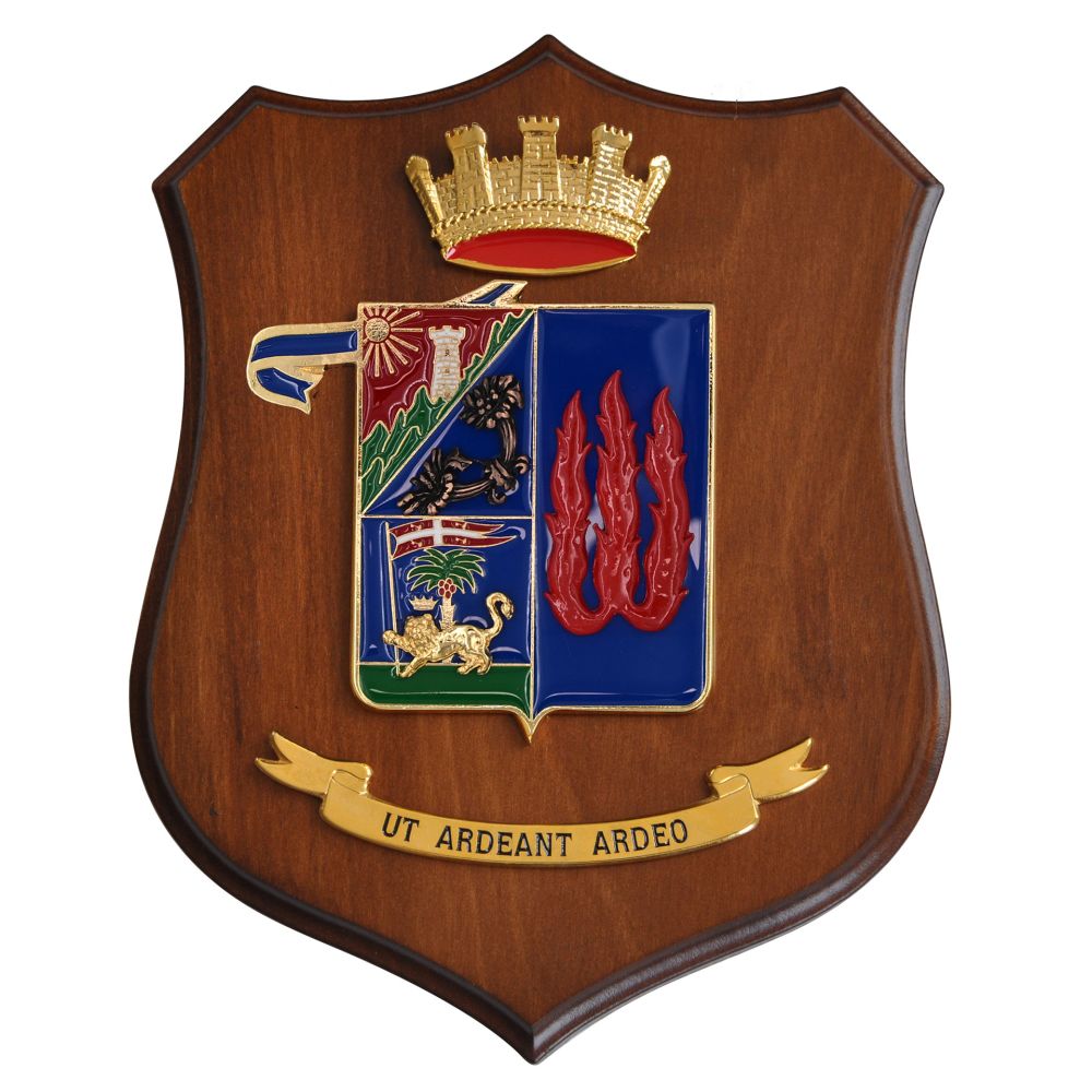 CREST IN METALLO SMALTATO SOTTUFFICIALI ESERCITO ITALIANO