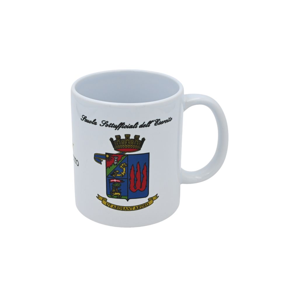 TAZZA CERAMICA SCUOLA SOTTUFFICIALI ESERCITO ITALIANO