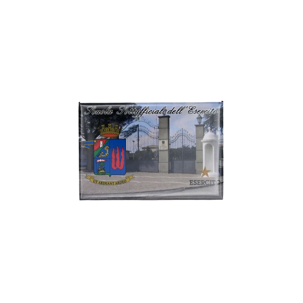 MAGNETE METALLO STAMPATO SOTTUFFICIALI ESERCITO ITALIANO