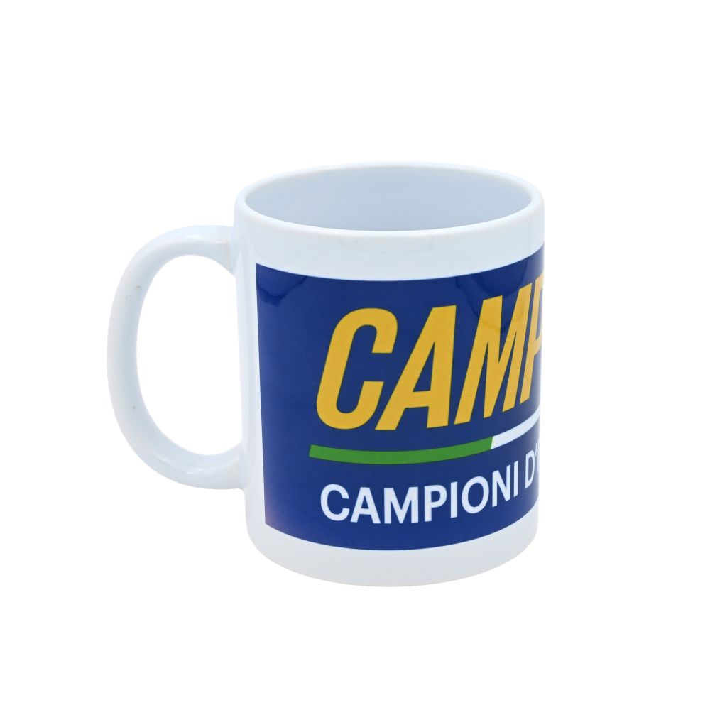 TAZZA IN CERAMICA STAMPA CAMPIONI FONDO BLU CAMPIONI D'ITALIA 25/26