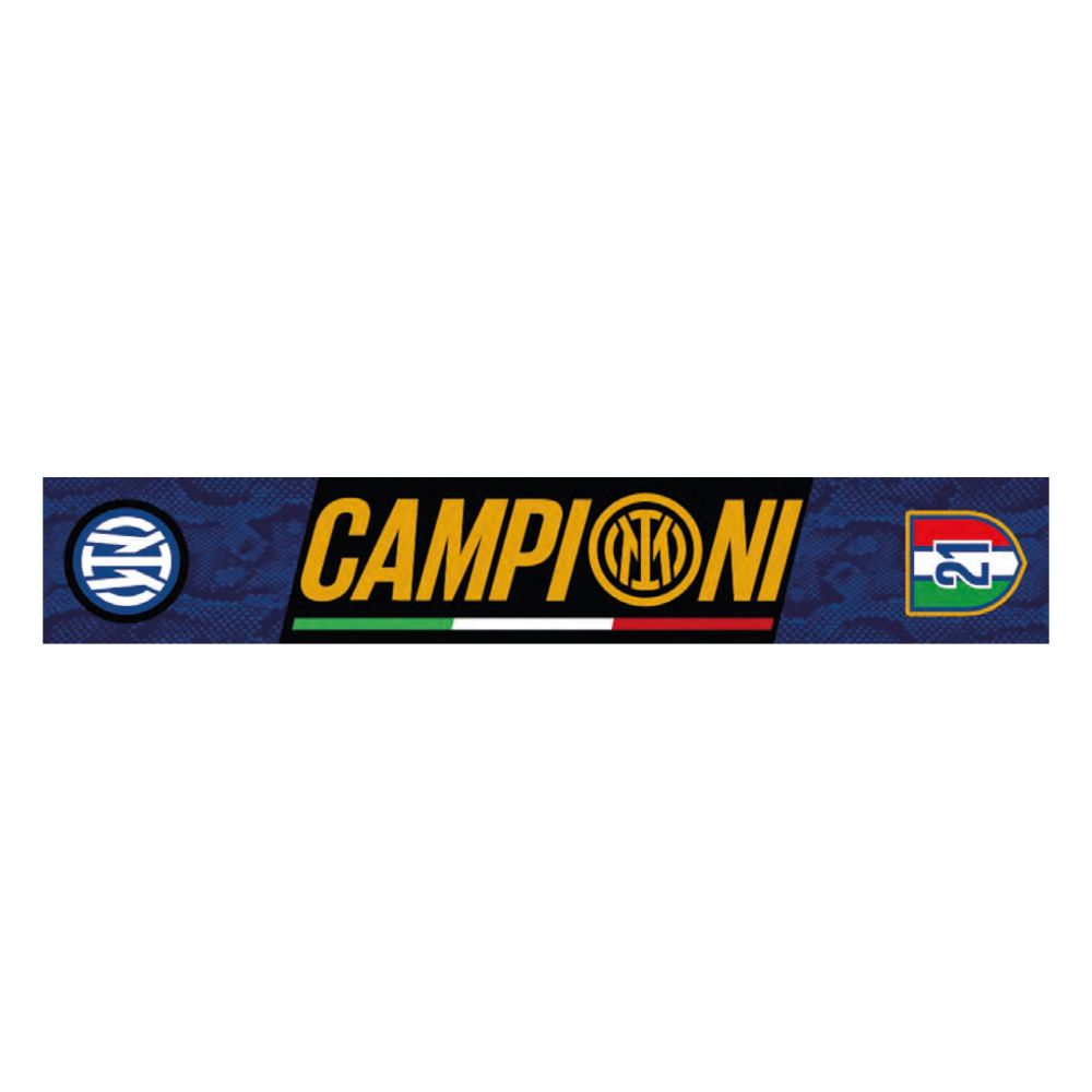 Sciarpa Inter Campioni d'Italia 25/26 Jacquard ufficiale