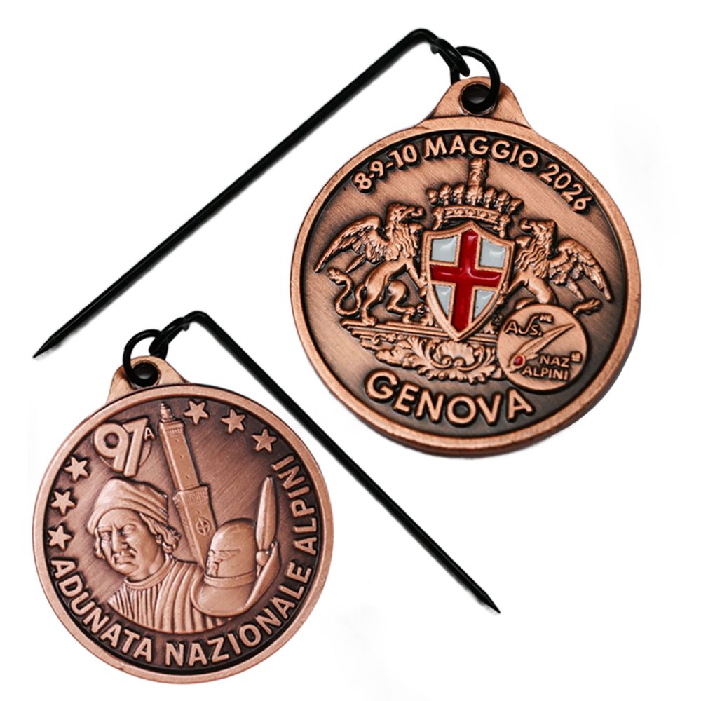 MEDAGLIA 97a ADUNATA ALPINI GENOVA