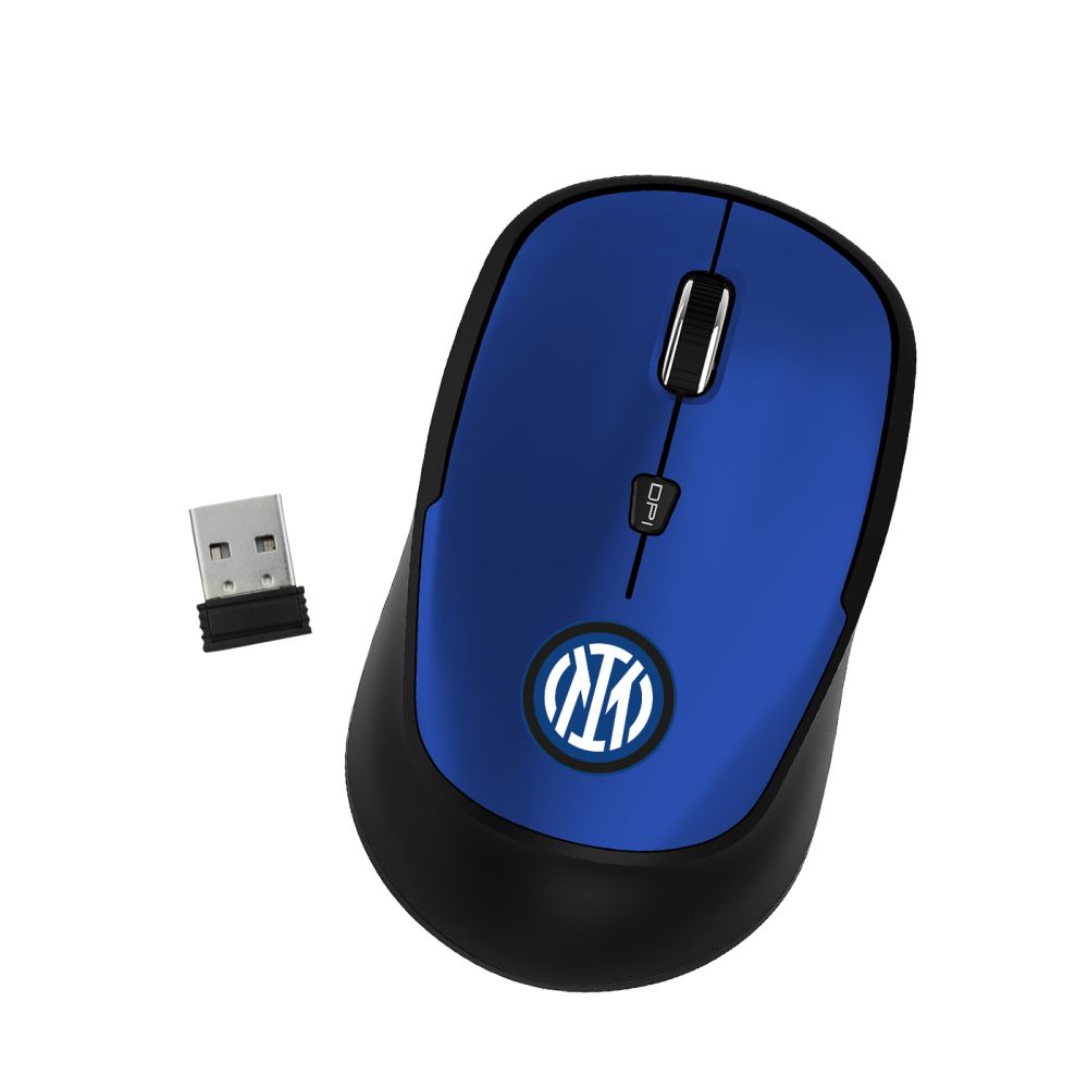 MOUSE SENZA FILO UFFICIALE INTER BLU