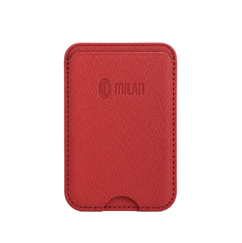 WALLET PORTACARTE MAGNETICO MILAN CLASSIC RED