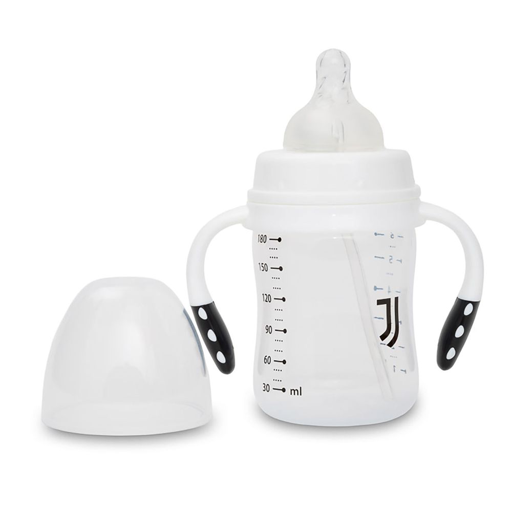 BIBERON CON DOPPIO MANICO 150 ML, 14,6X11,7 CM CON LOGO JUVENTUS