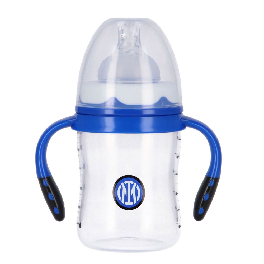 BIBERON CON DOPPIO MANICO 150 ML, 14,6X11,7 CM CON LOGO F.C. INTER