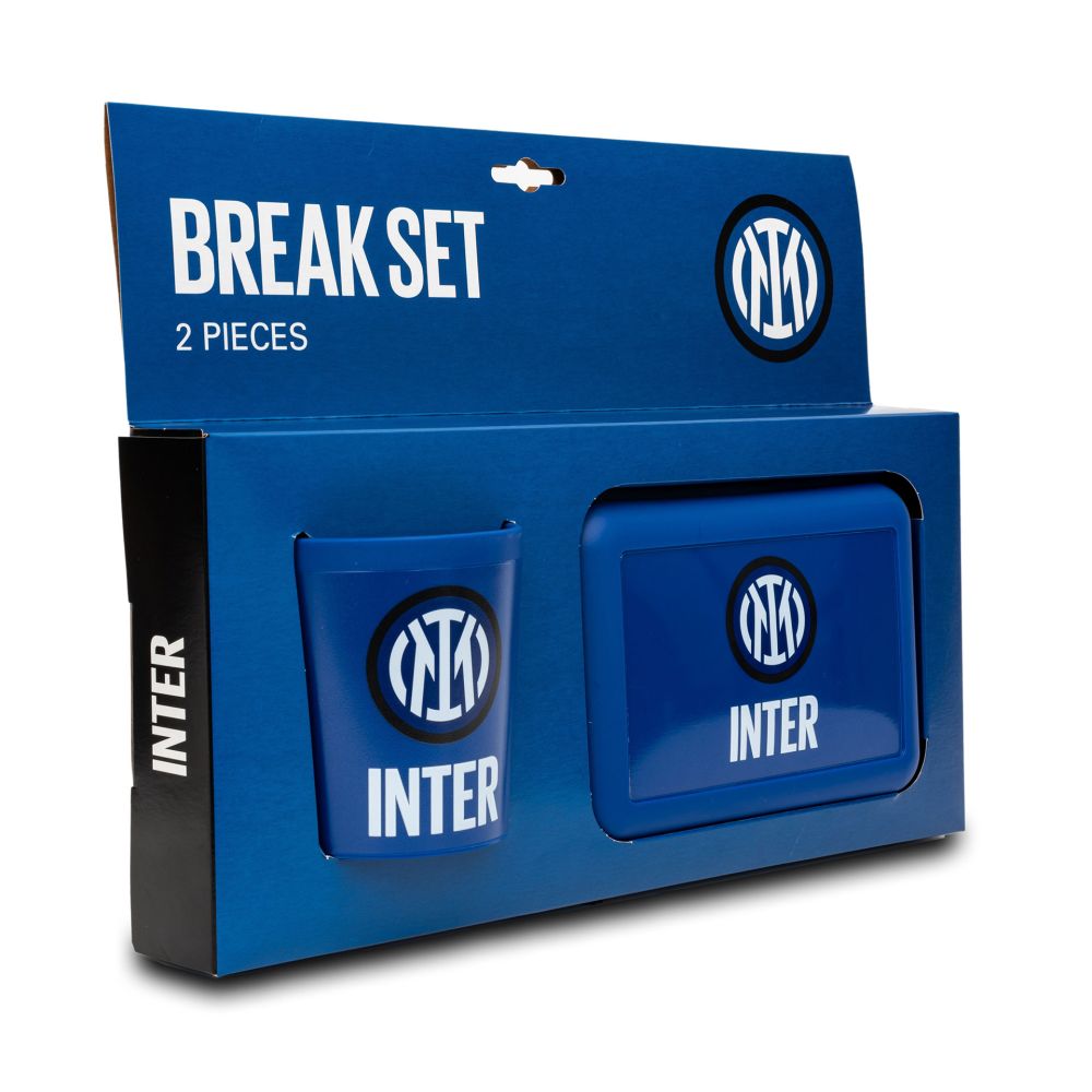 GIFT SET 2 PEZZI PORTAMERENDA + TAZZA F.C. INTER 34X26X4,5 CM F.C. INTER