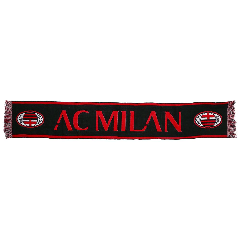 SCIARPA ACRILICO JACQUARD AC MILAN