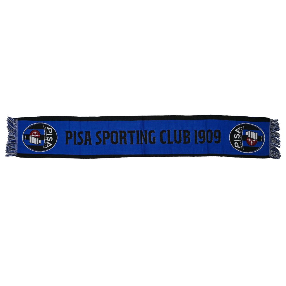 SCIARPA JACQUARD BLU E NERA PISA SPORTING CLUB