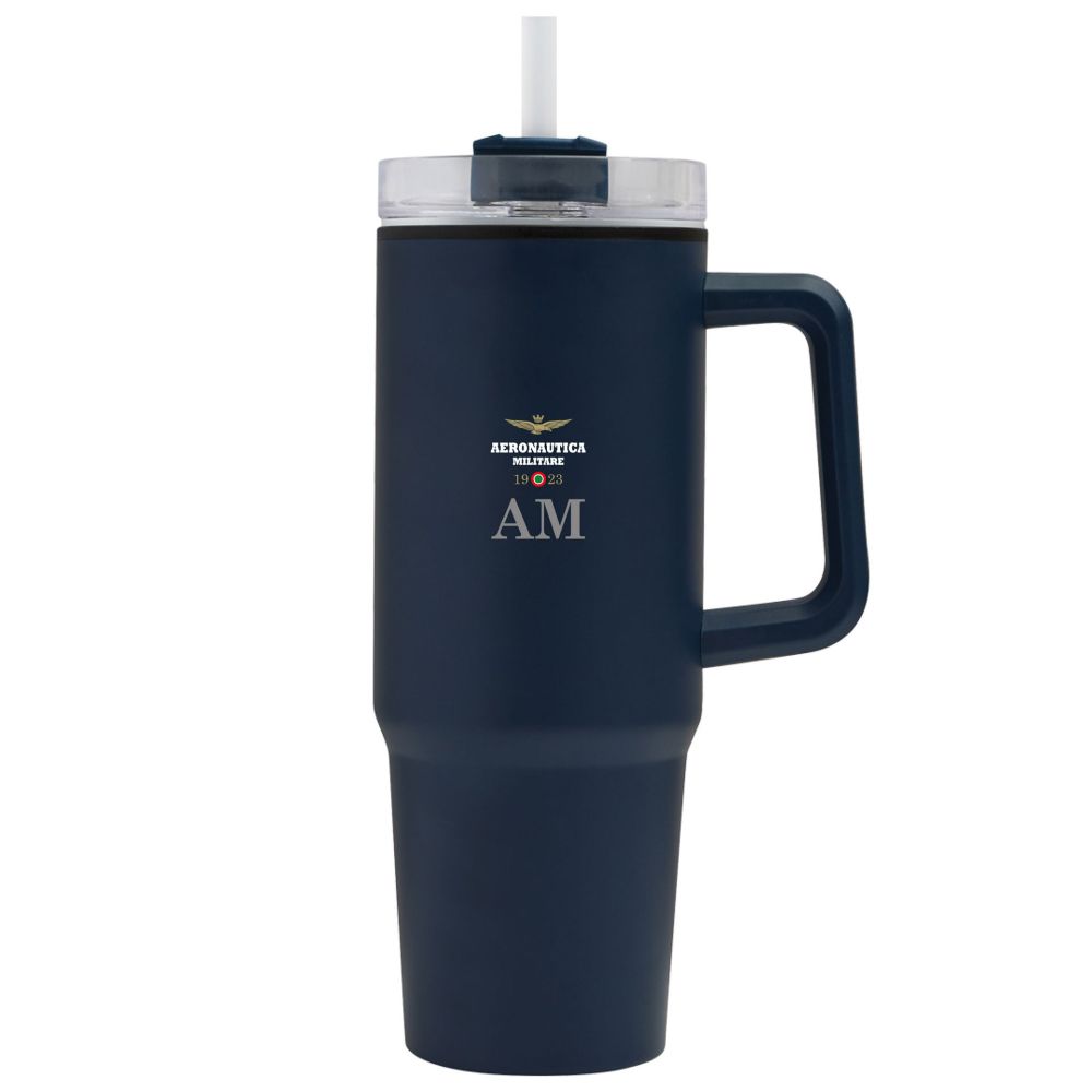 TAZZA TERMICA DOPPIA PARETE 900 ML BLU AERONAUTICA MILITARE