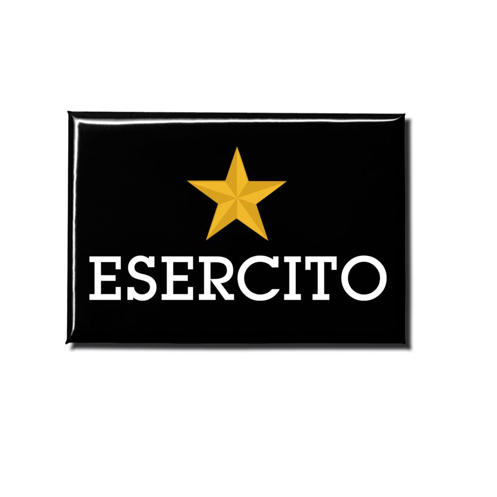 MAGNETE STAMPATO STANDARD LOGO ESERCITO ITALIANO