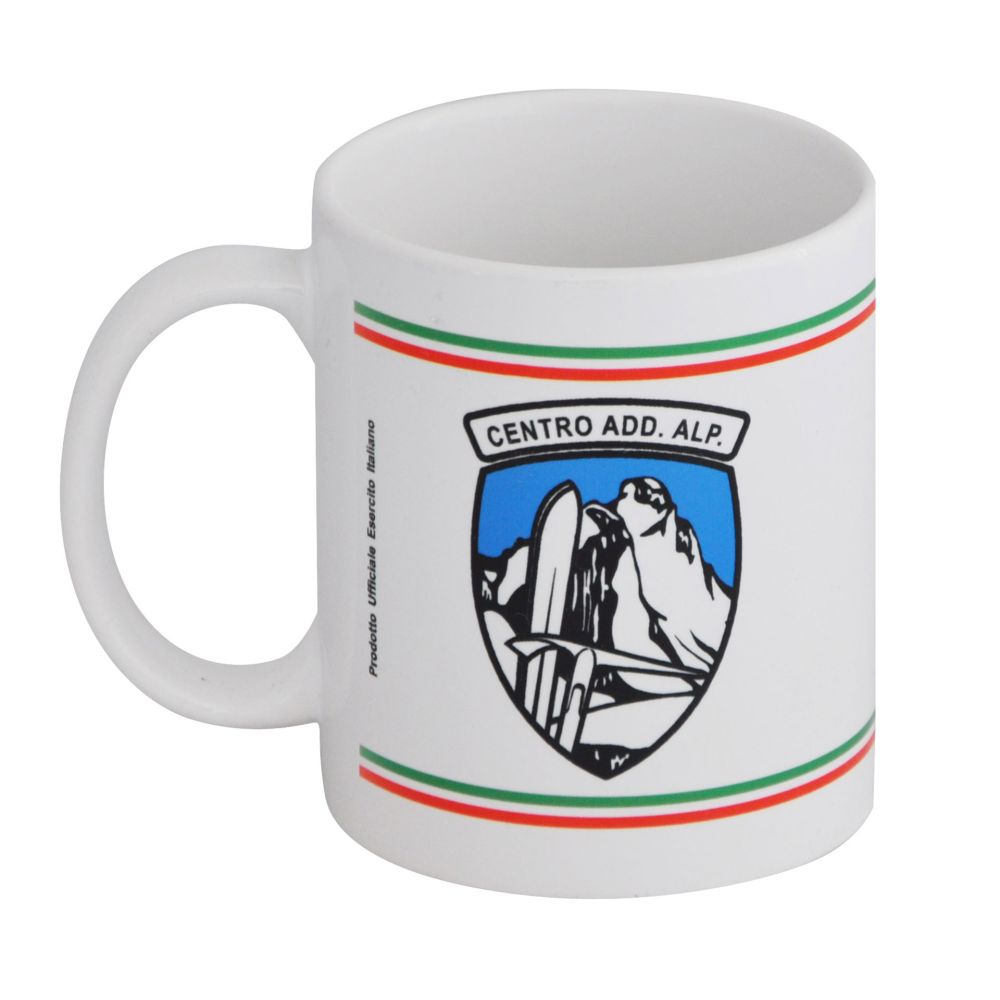 TAZZA IN CERAMICA CENTRO ADDESTRAMENTO ALPINO E.I.