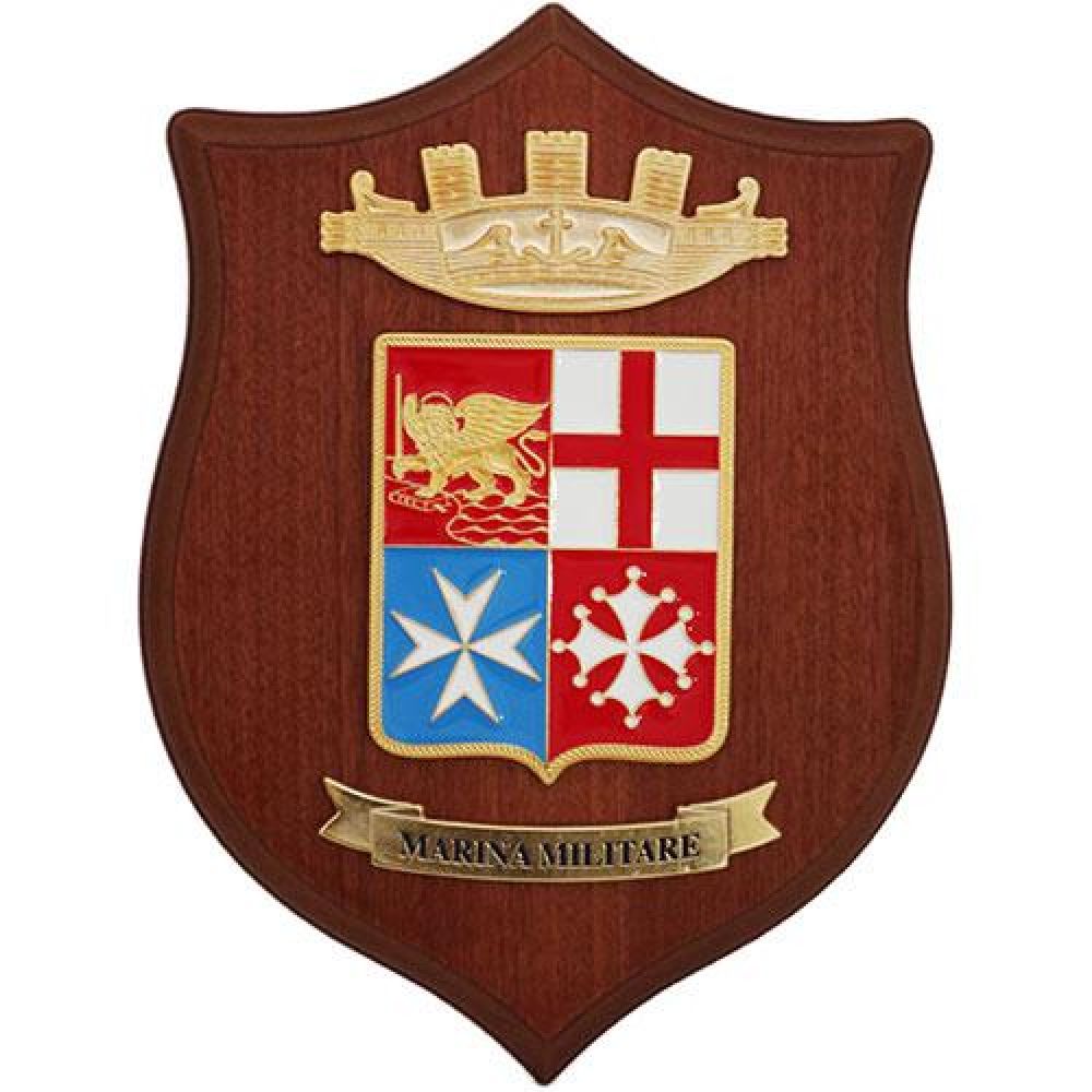CREST IN METALLO SMALTATO MARINA MILITARE