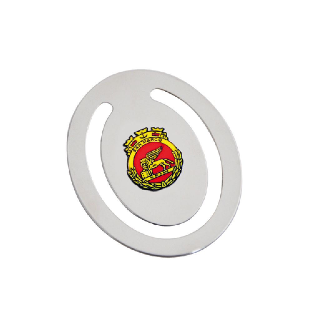 PINZAFOGLI CON LOGO IN SMALTO LEVIGATO B.M. SAN MARCO