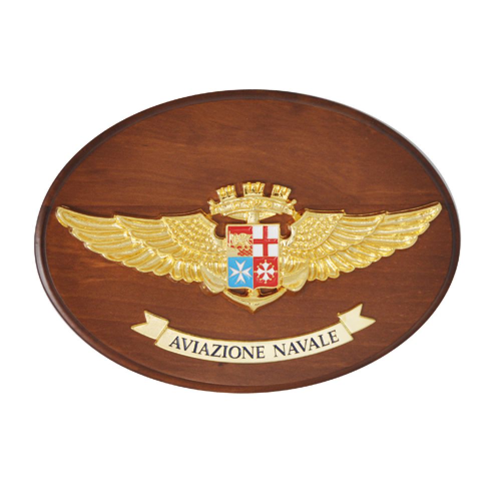 CREST IN METALLO SMALTATO A.N.