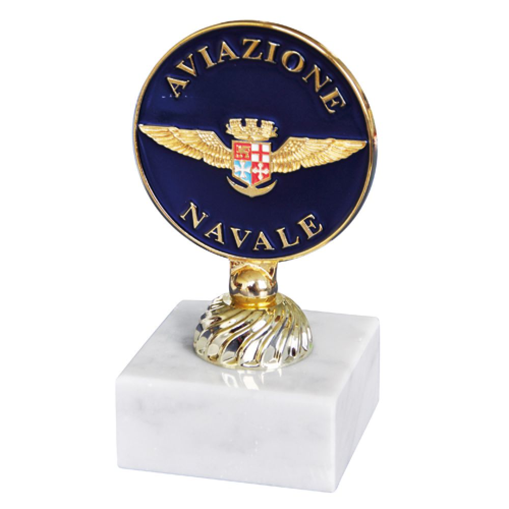 TROFEINO IN METALLO LOGO SMALTATO A.N.