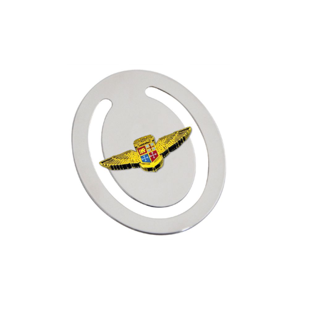 PINZAFOGLI CON LOGO IN SMALTO LEVIGATO A.N.