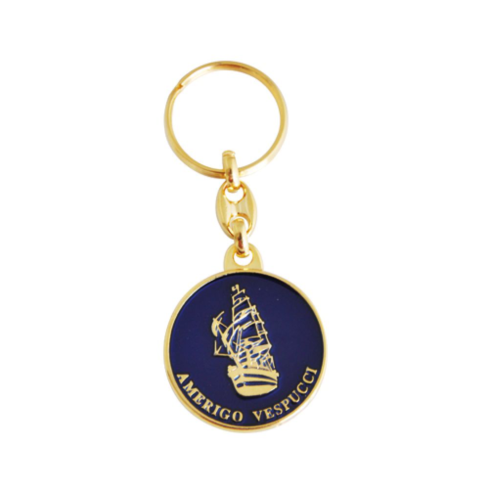 PORTACHIAVI SMALTATO A FREDDO A. VESPUCCI
