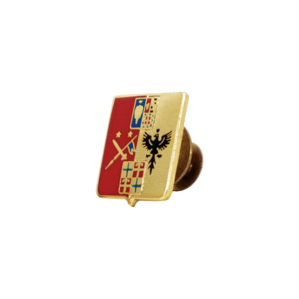 DISTINTIVO IN METALLO SMALTATO ACCADEMIA MILITARE MODENA ESERCITO ITALIANO