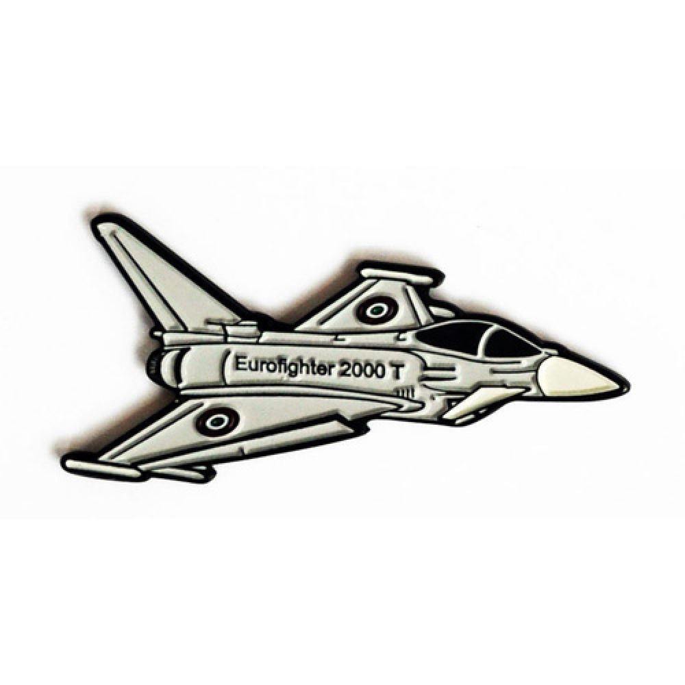 MAGNETE IN METALLO SMALTATO A.M. EUROFIGHTER 2000T