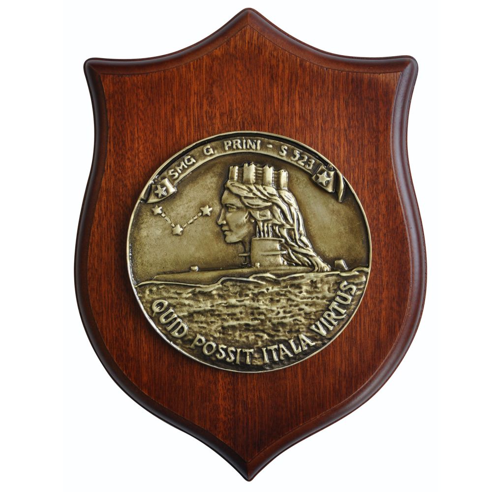 CREST IN METALLO SOMMERGIBILE PRINI MARINA MILITARE