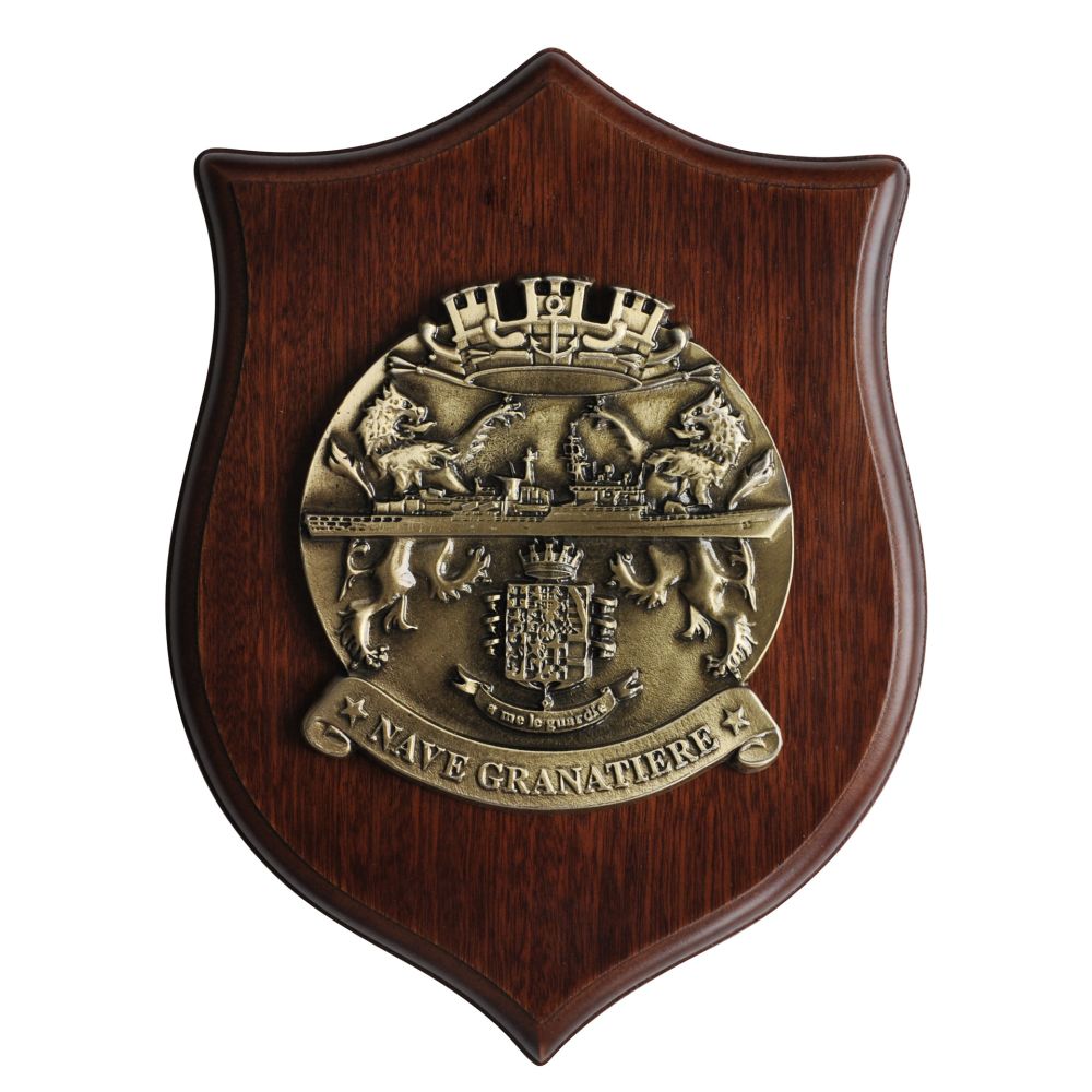 CREST IN METALLO NAVE GRANATIERE MARINA MILITARE