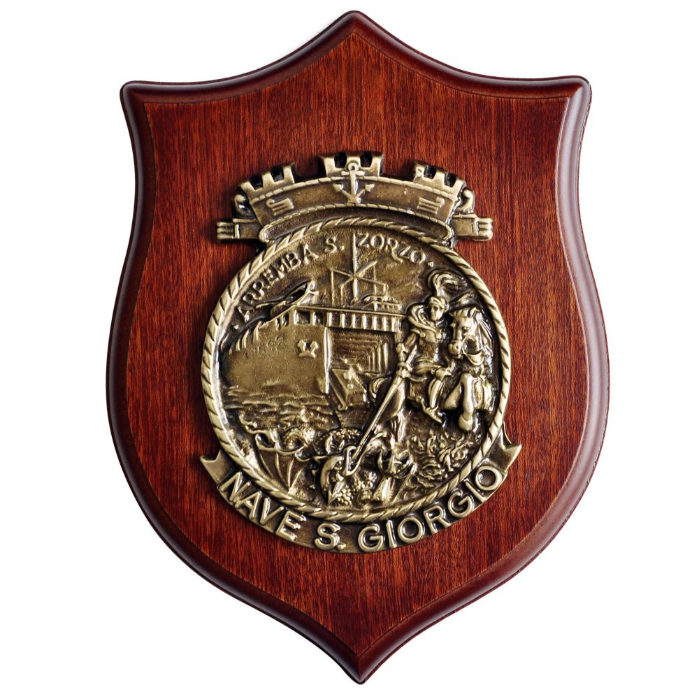 CREST IN METALLO SAN GIORGIO MARINA MILITARE