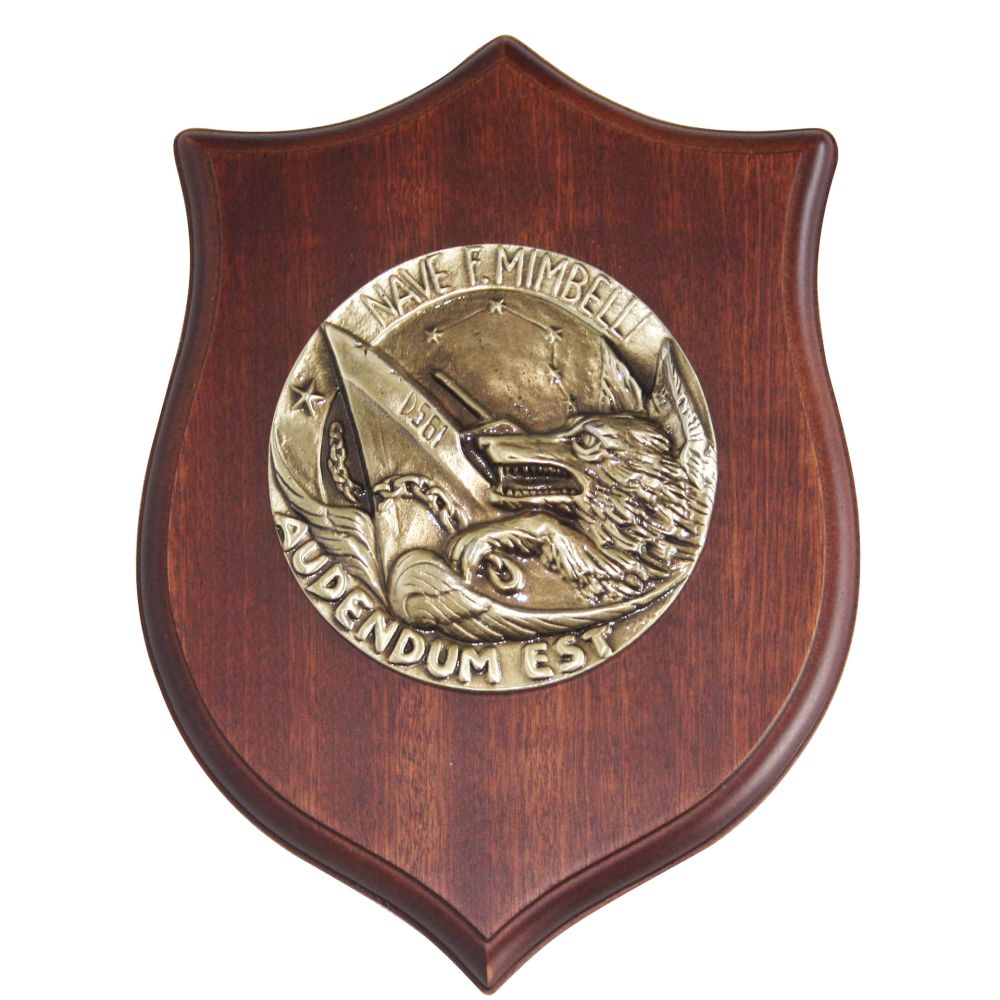 CREST IN METALLO NAVE MIMBELLI MARINA MILITARE