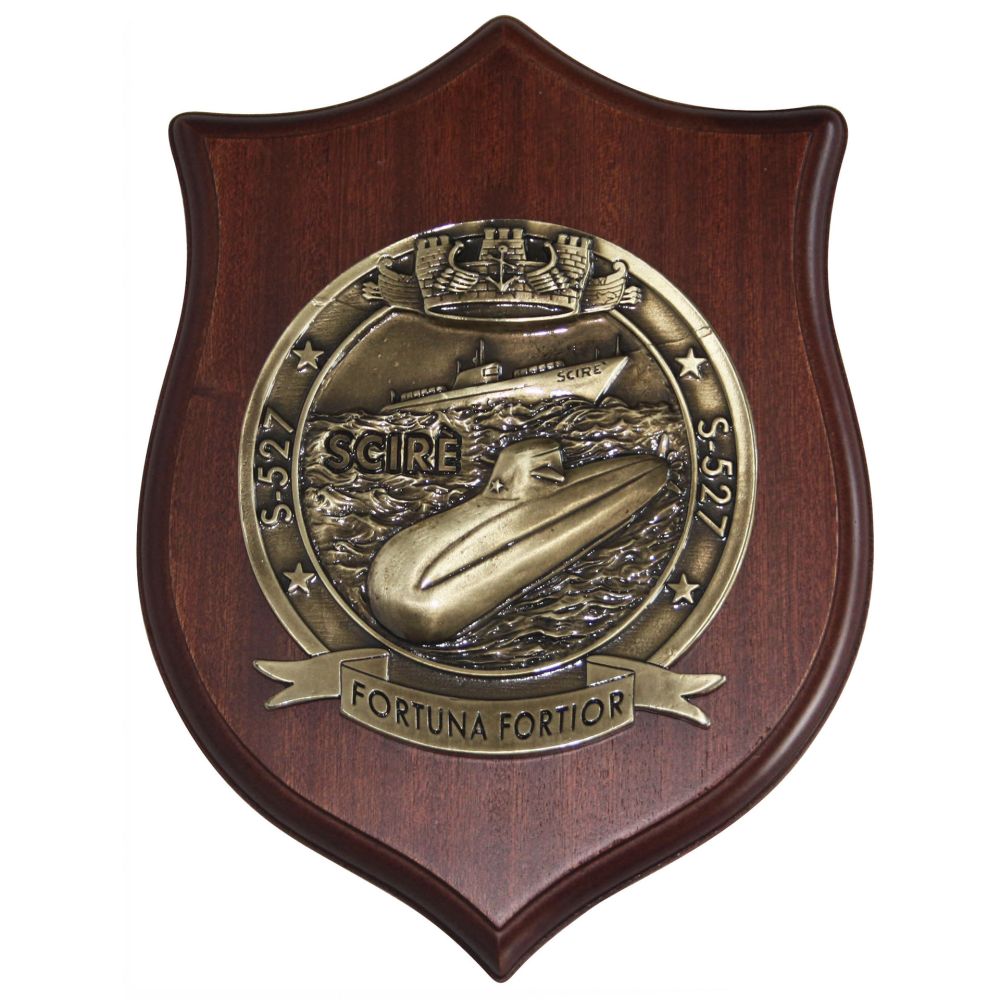 CREST IN METALLO SOMMERGIBILE SCIRE' MARINA MILITARE
