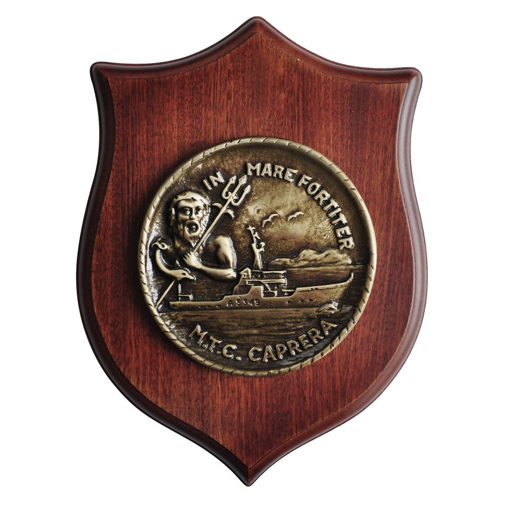 CREST IN METALLO NAVE CAPRERA MARINA MILITARE